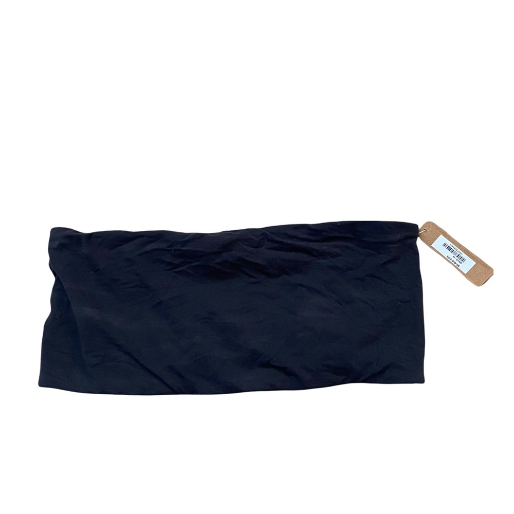 SKIMS black bandeau bra small medium
